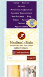 Mobile Screenshot of healinginsightonline.com